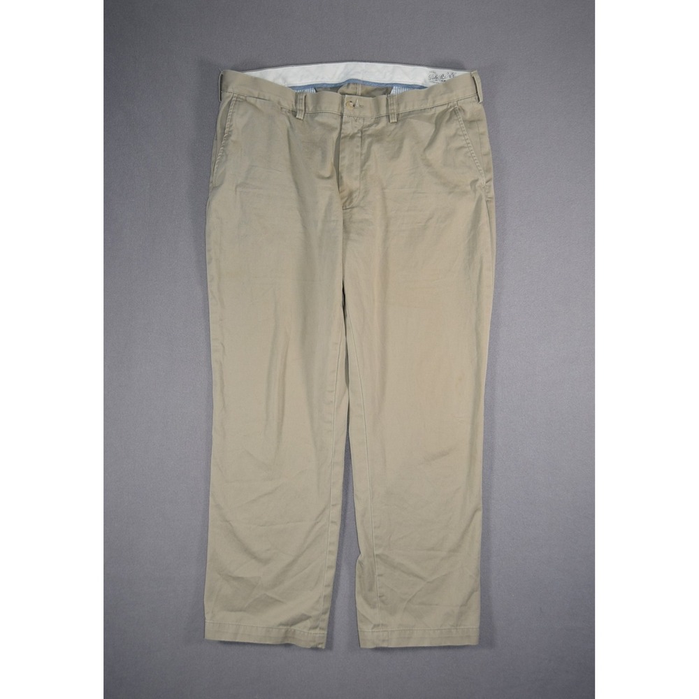 Polo Ralph Lauren Pants Mens 36x30 Khaki Classic Fit Trousers Straight Leg